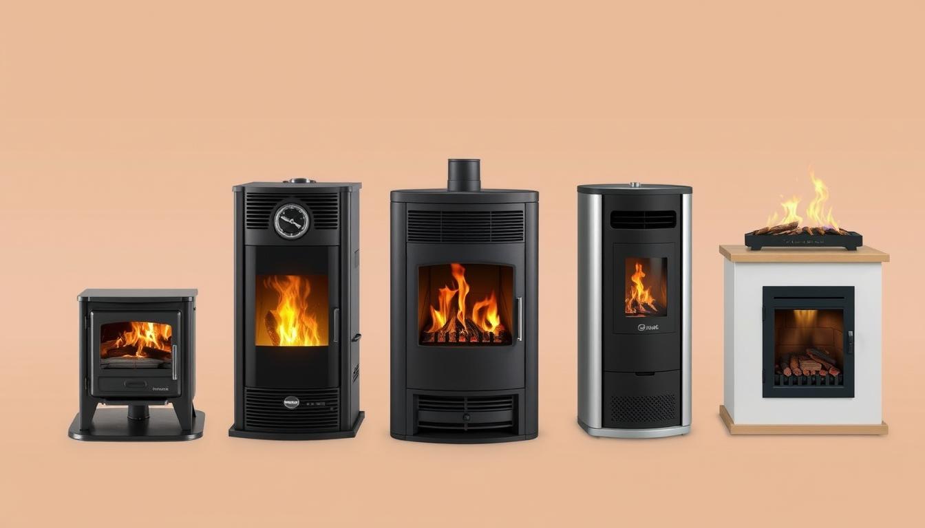 Diferentes tipos de estufas para el hogar: leña, gas, eléctrica, pellets y bioetanol